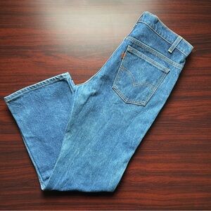 Vintage Levi's Jeans 517 Size 36x30 Made In USA 80s Orange Tab